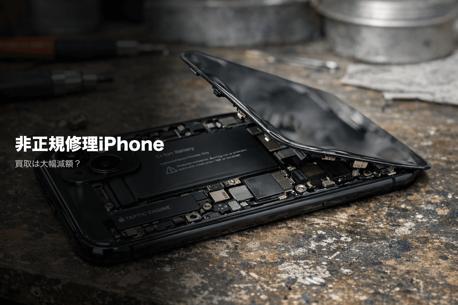 非正規修理したiPhoneは買取できる？減額幅とパーツ交換の影響【2026年3月更新】