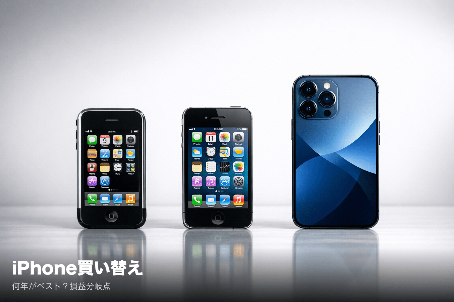 iPhone買い替えは何年目がベスト？3年vs4年の損益を実額で比較【2026年3月更新】