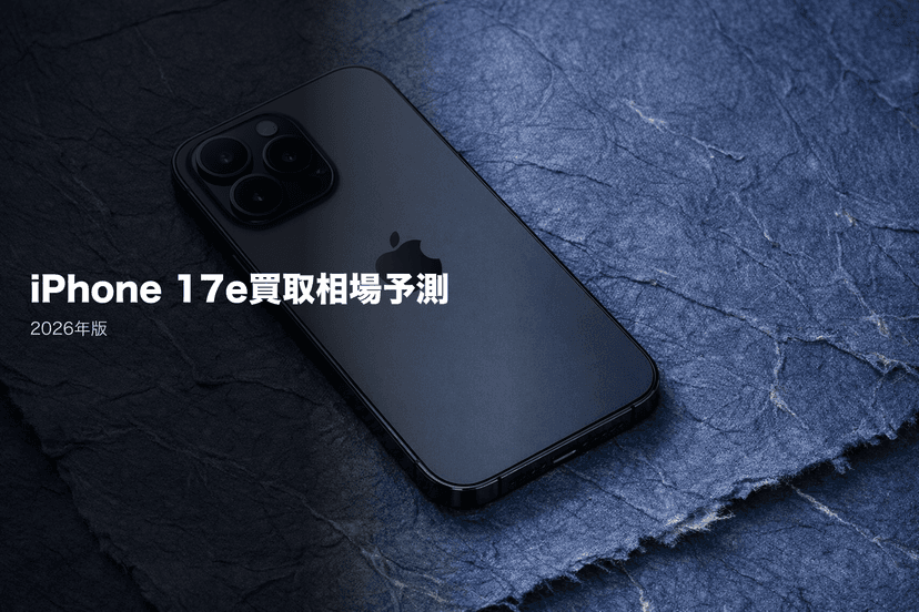 iPhone 17e買取相場を予測|A19チップ搭載で価値はどう変わる?【2026年3月更新】